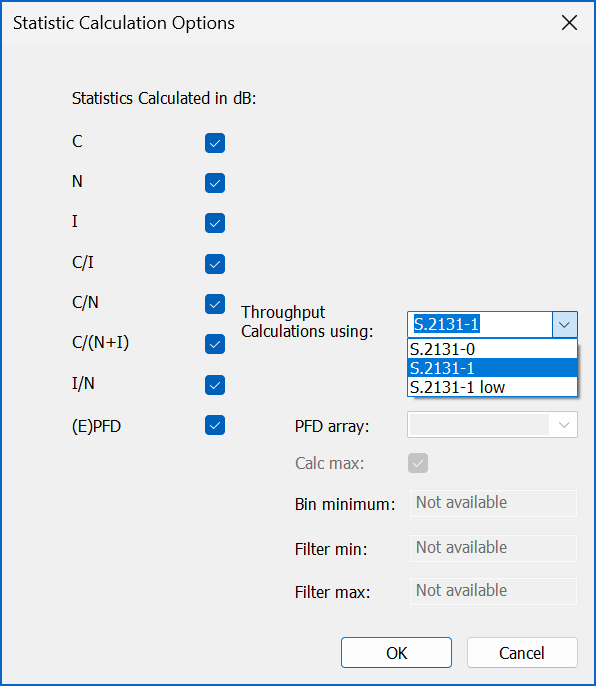 Statistics Collection Options