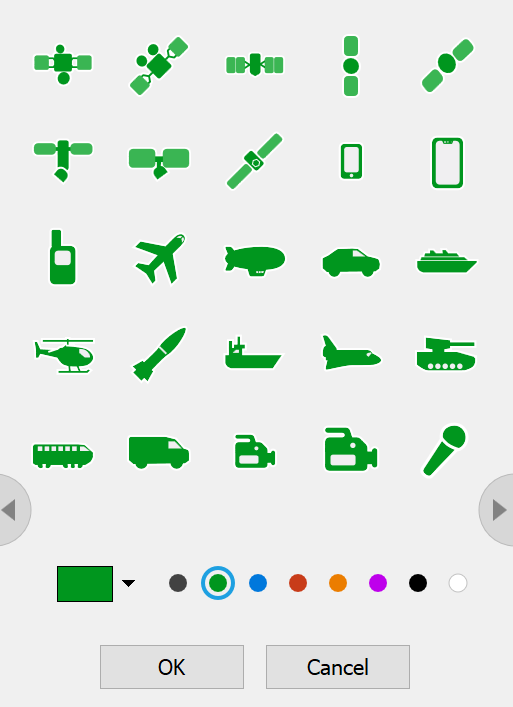 Visualyse Professional V7.10 SIM Icon Screenshot green